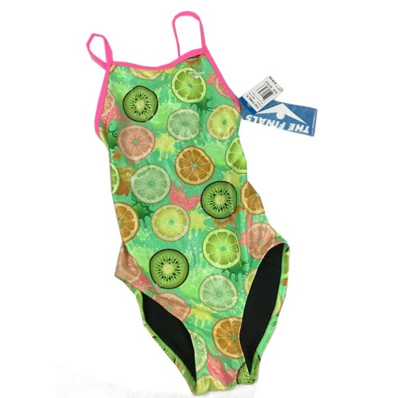 The Finals Coolada Foil Flutterback One-Piece Swimsuit - Picture 5 of 10